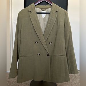 Linen blazer